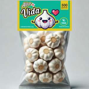 Pacote 500gr Alho